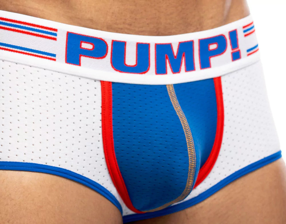 PUMP! Velocity Access Mesh Jockboxer - Breathable Support Underwear for Men | Workout, Running, Gym & Sports Performance | Comfortable Athletic Boxer Briefs