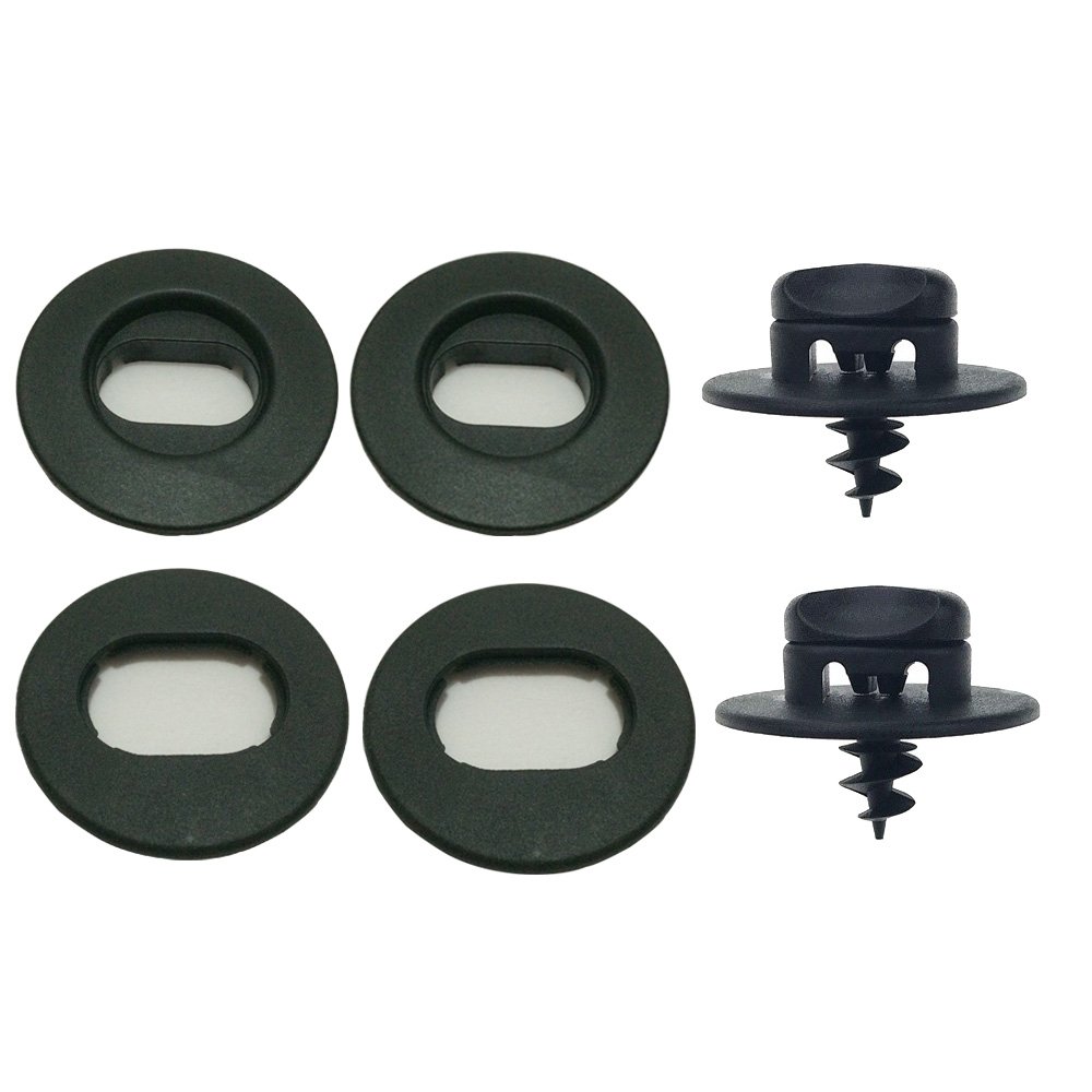Car Mat Fixation Clips - 2 Pcs Set of Heavy Duty Floor Mat Fasteners & Holders for Secure Fit - Perfect for Sedans, SUVs, and Trucks