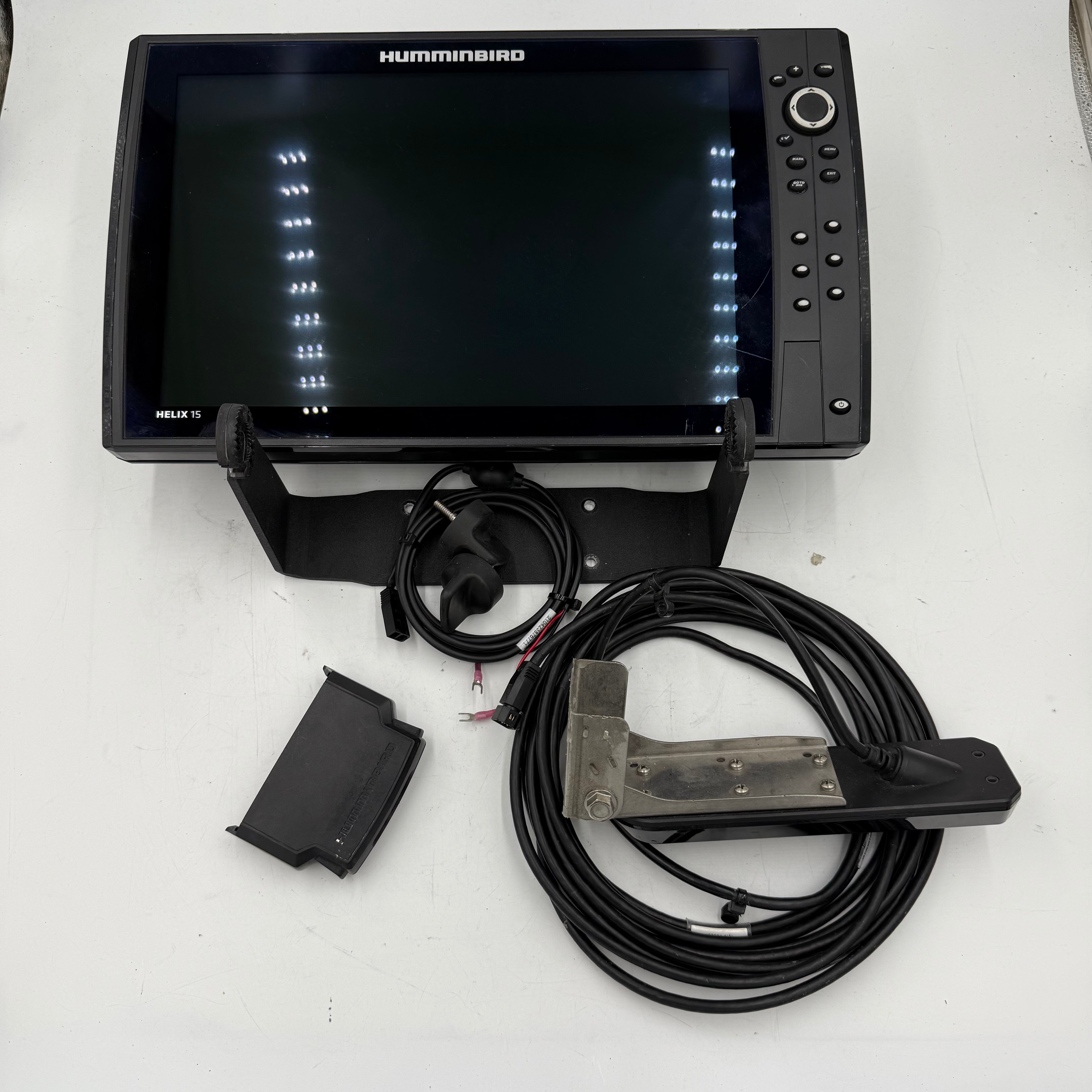 Humminbird Helix 15 MDI G4N Fish Finder with CHIRP Sonar & GPS - Professional Marine Navigation for Deep Water Fishing & Boat Safety