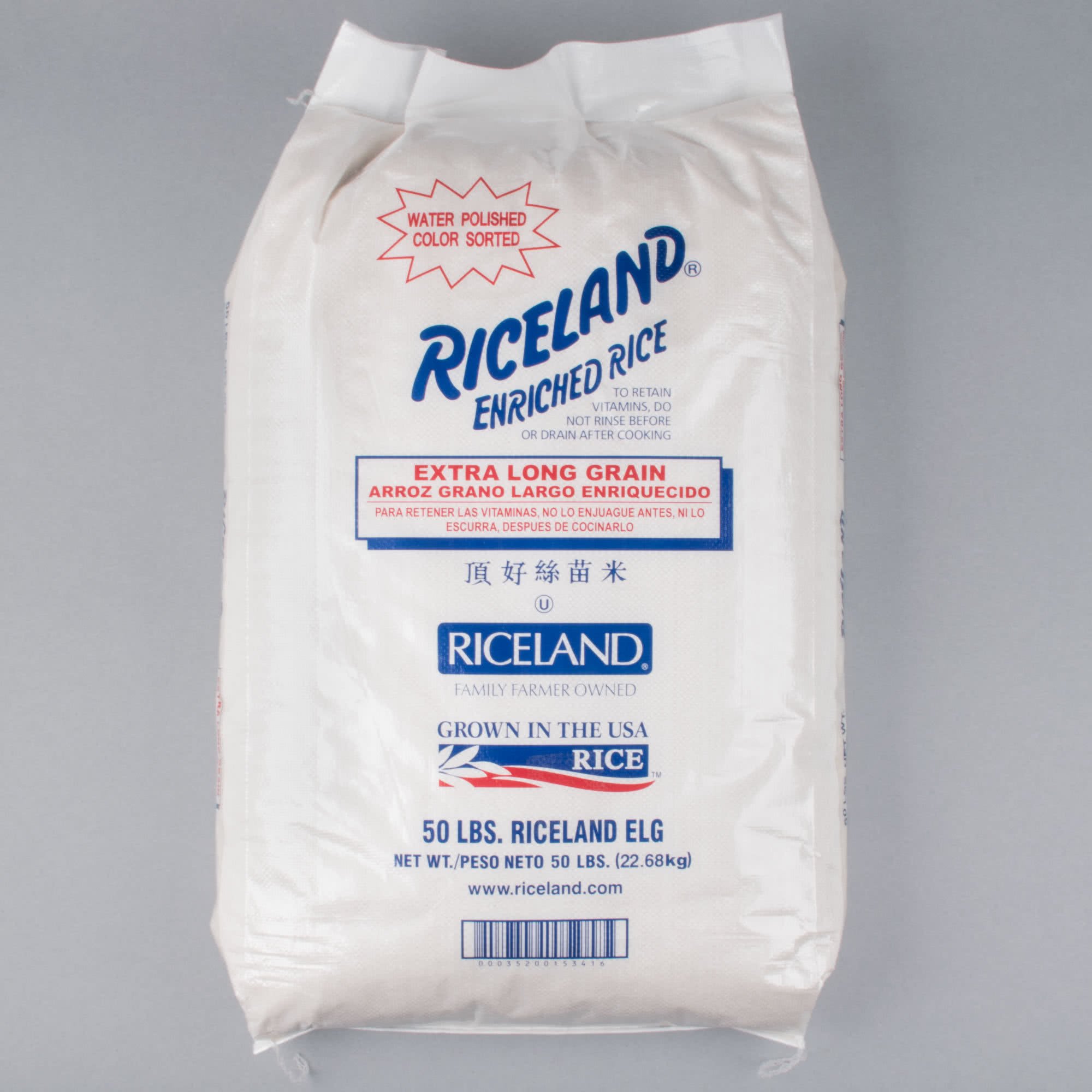 Riceland Long Grain Rice Flour 50 lb - Gluten-Free Baking & Cooking Flour for Bread, Cakes, and Asian Cuisine