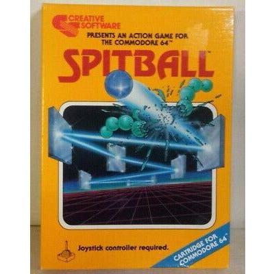 Vintage Commodore 64 Spitball Game - Classic Retro Computer Game for Collectors & Enthusiasts | Perfect for Gaming Nostalgia & Retro Tech Displays