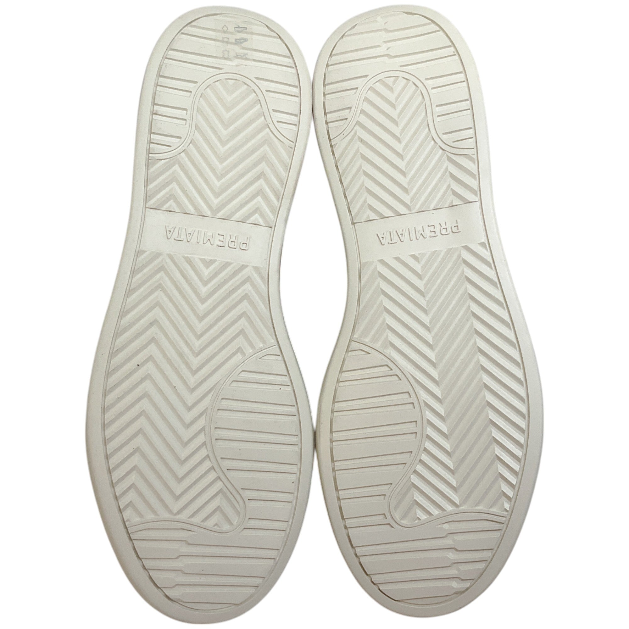 Premiata Ivory & Platinum Leather Micol Platform Sneakers for Women - Stylish Comfortable Walking Shoes for Casual Outfits & Everyday Wear