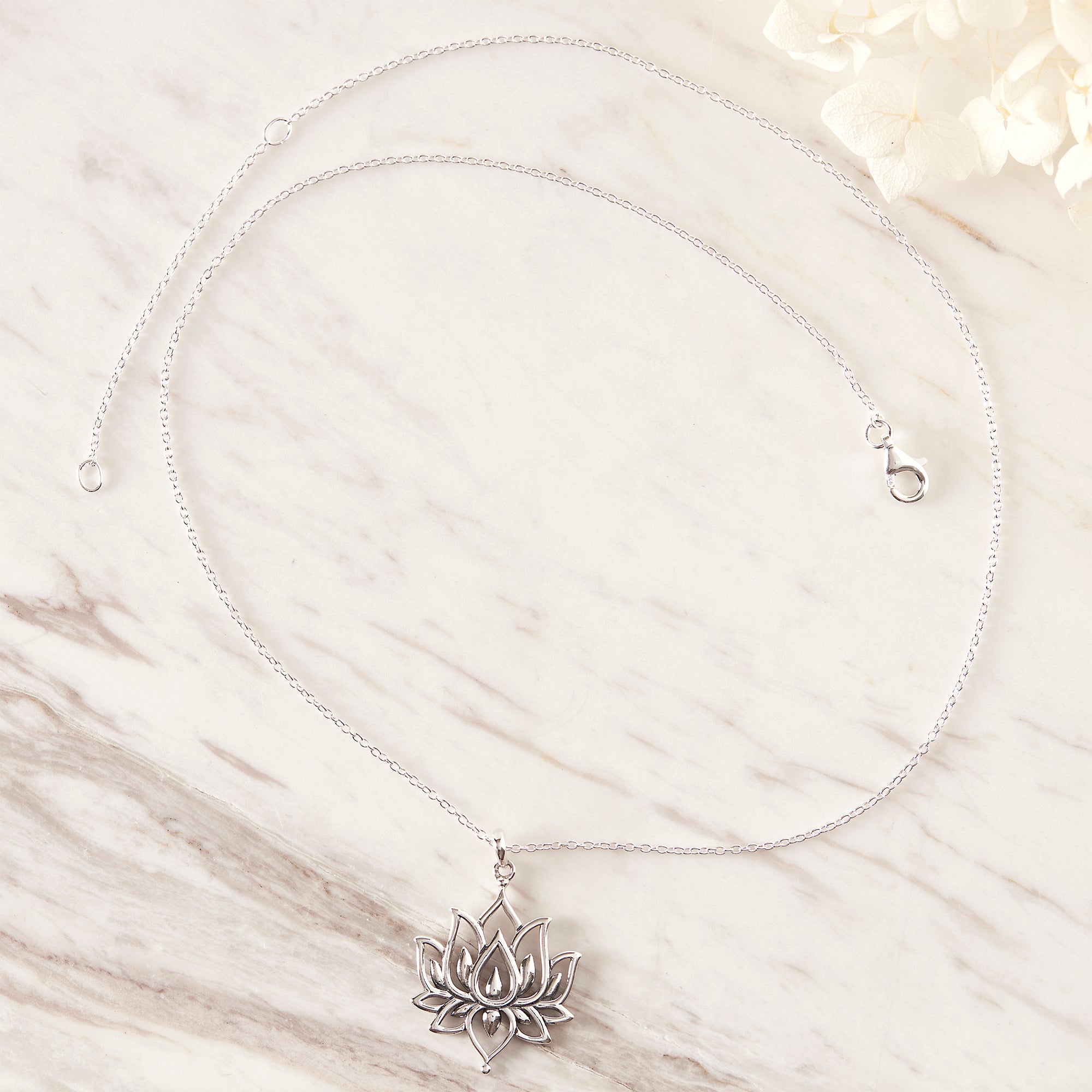 Blossoming Lotus Necklace - Elegant Floral Pendant Jewelry for Women | Perfect Gift for Birthday, Anniversary & Special Occasions