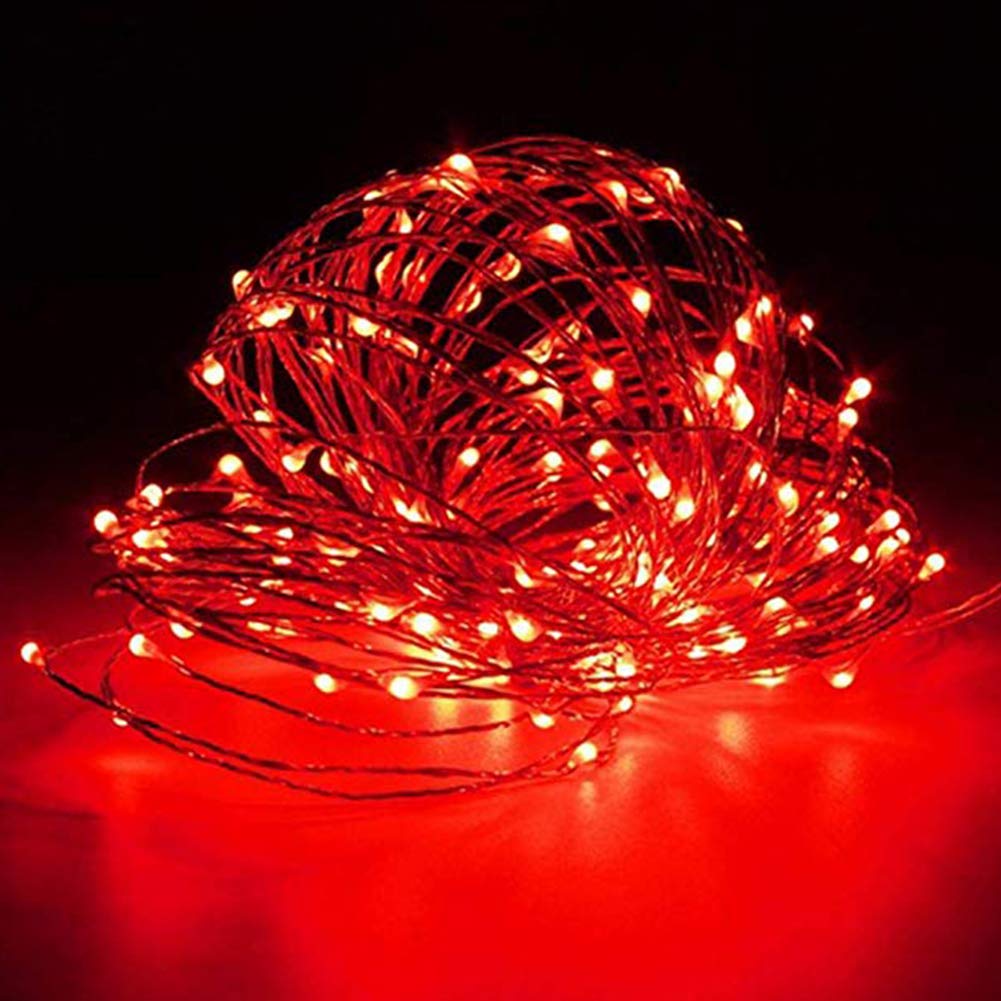 YESBAY 50 LED Copper Wire String Lights - 5m Waterproof Fairy Lights for Outdoor & Indoor Decor - Perfect for Patio, Garden, Wedding, Halloween, Christmas, RV, Bedroom, Cafe & Shop Decorations - Create Cozy Ambiance for Parties, Holidays and Everyday Use