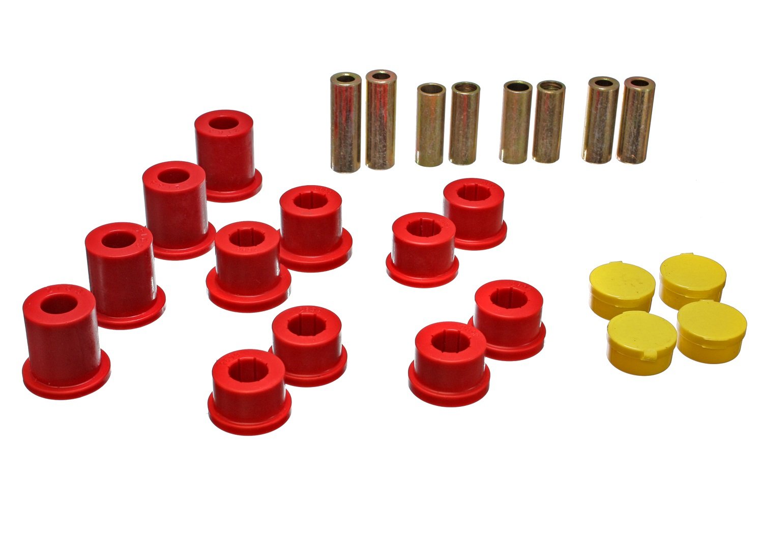 Energy Suspension 11.3105R Front Control Arm Bushing Set - High Performance Polyurethane Bushings for Smooth Ride & Precise Handling | Perfect for Off-Roading, Racing & Daily Driving