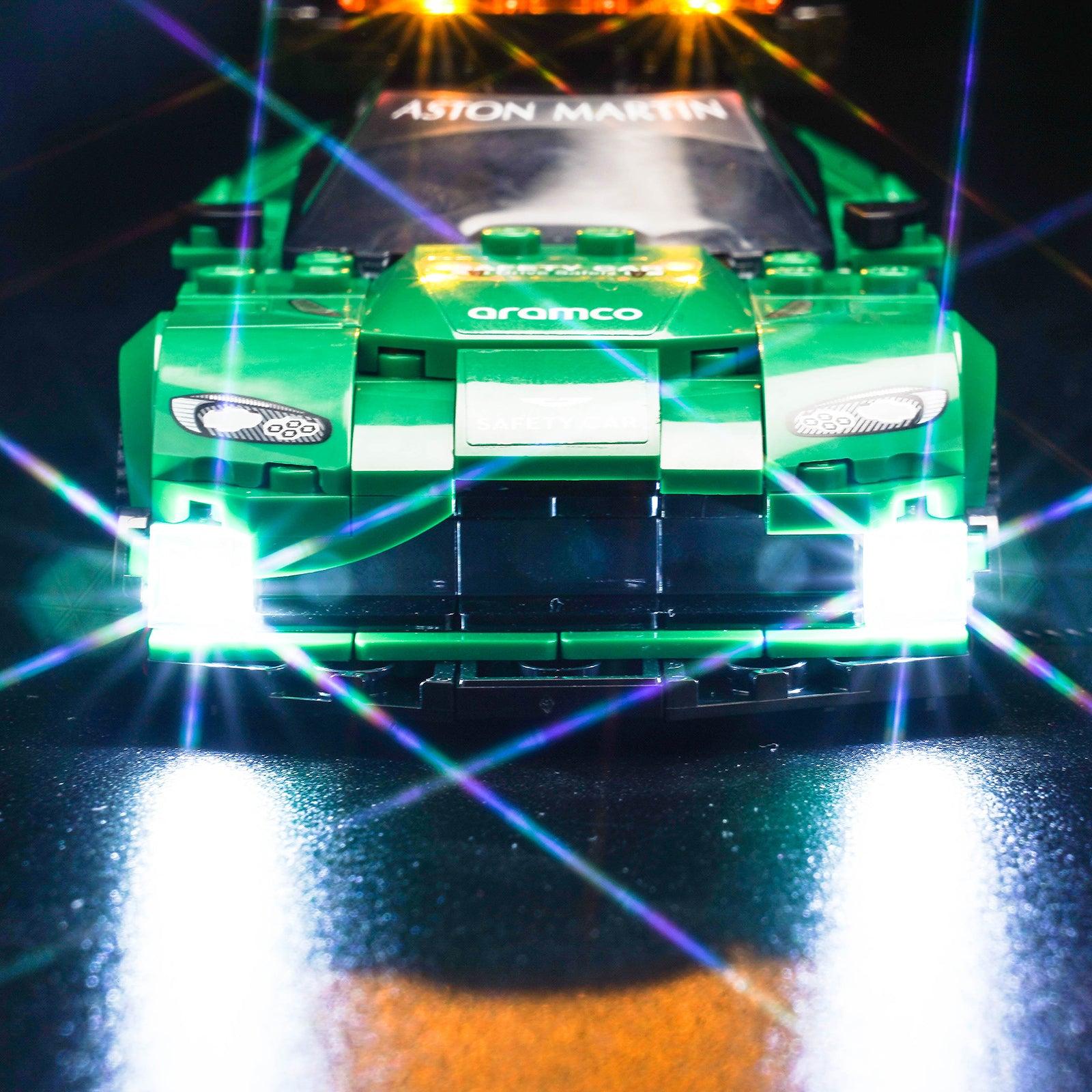 LEGO Aston Martin Safety Car & AMR23 76925 Light Kit - LED Lighting Set for LEGO Models - Perfect for Display & Nighttime Play