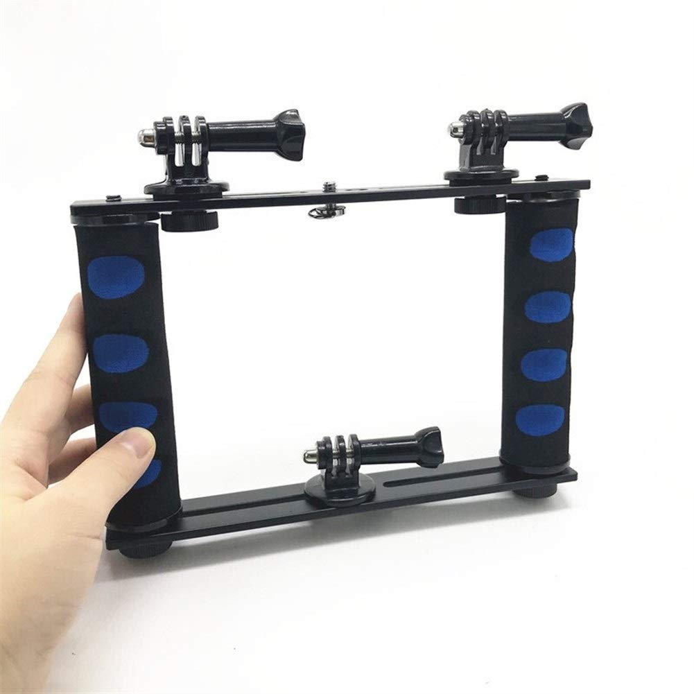 NDLAOSX Underwater Scuba Diving Handheld Stabilizer Grip with Tray Mount - Compatible with GoPro Hero, SJCAM, Smartphones & Action Cameras - Perfect for Underwater Filming, Snorkeling & Adventure Sports (Color: Kit)
