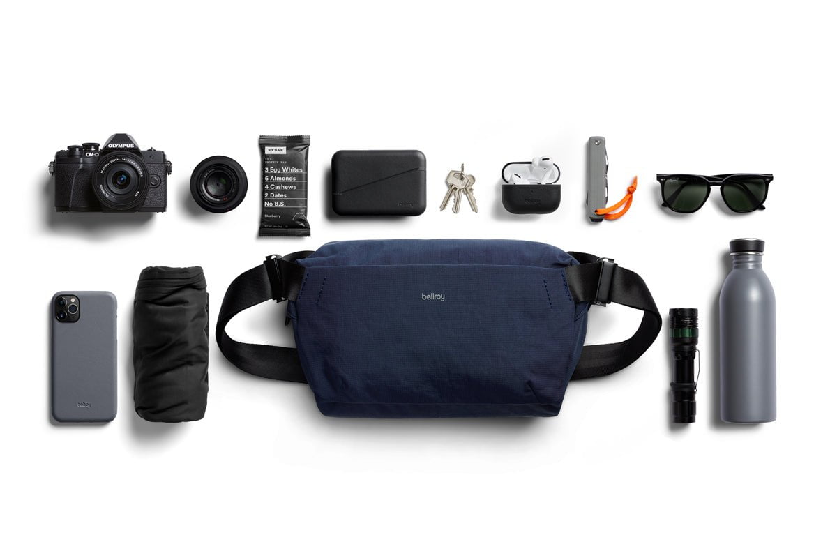 Bellroy Venture Sling 9L Crossbody Bag - Lightweight & Water-Resistant Travel Sling Pack for Men & Women - Perfect for Hiking, Commuting & Everyday Carry