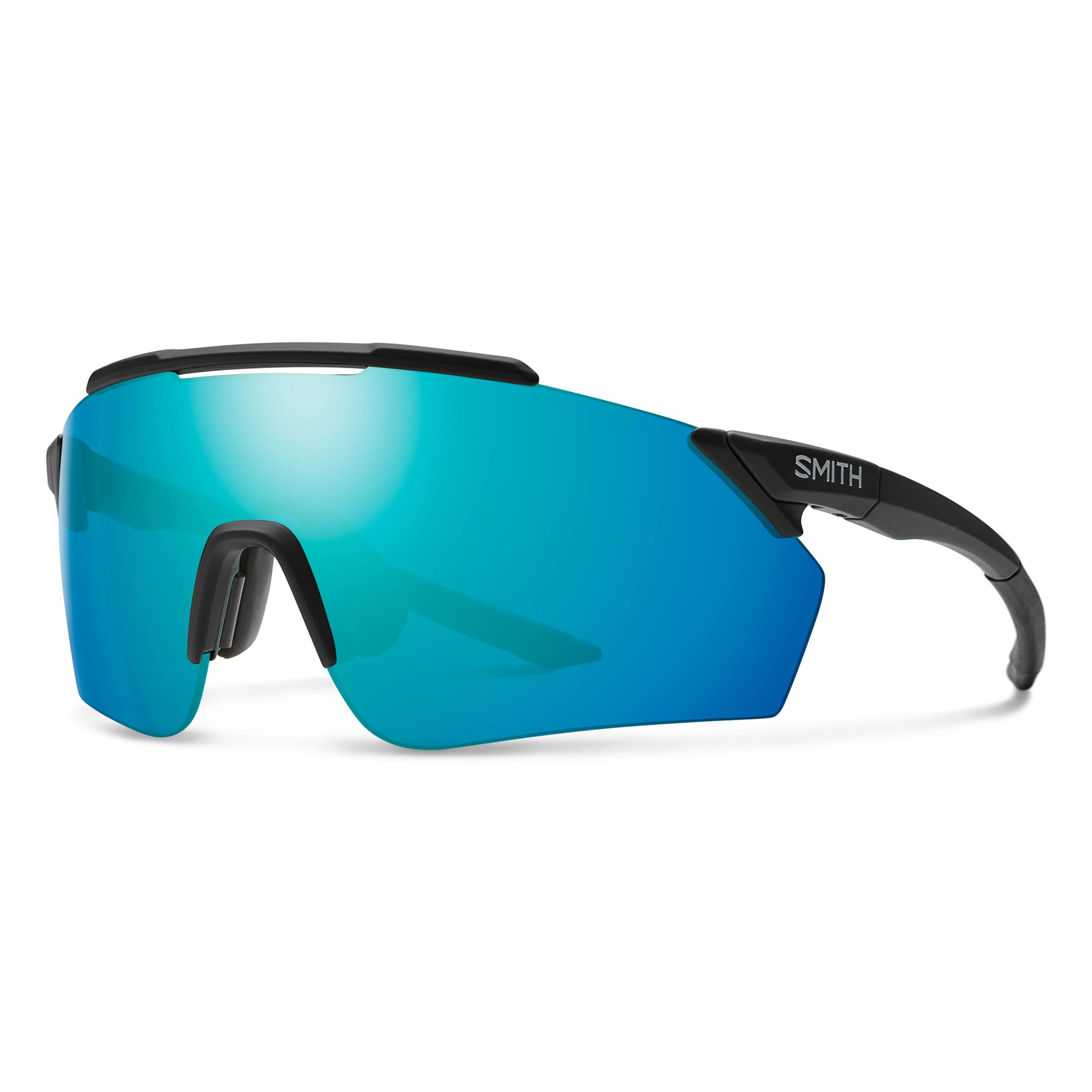 SMITH Ruckus Performance Sports Sunglasses for Men & Women - Polarized Shield Lens for Running, Cycling, MTB, Hiking & Outdoor Activities - UV Protection & Anti-Glare for Enhanced Visibility