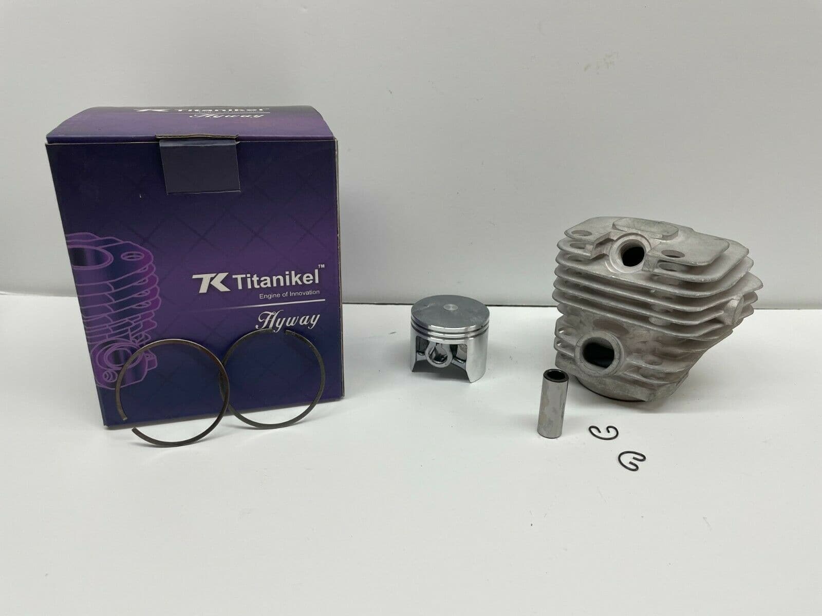 Hyway Titanikel Cylinder Kit for Zenoah G5200 45mm - Z288012111 Replacement Part by Wagners - Perfect for Chainsaw and Outdoor Power Equipment Repair