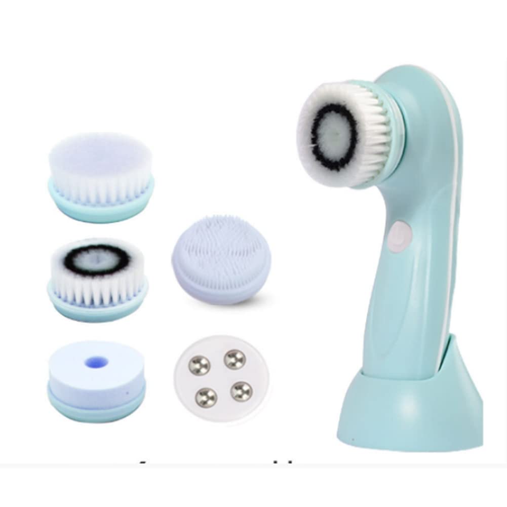 Doengdfo Ultrasonic Cleaner Electric Facial Cleansing Brush - Sonic Rotating Massager for Blackhead Removal & Deep Pore Cleaning - Perfect for Daily Skincare & Makeup Removal