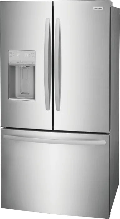 Frigidaire FRFS2823AS 27.8 Cu. Ft. Stainless Steel French Door Refrigerator - Standard Depth for Modern Kitchen & Open Floor Plan Homes