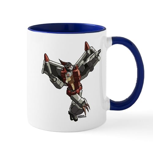 White/Navy Inside - Transformers Swoop Mugs