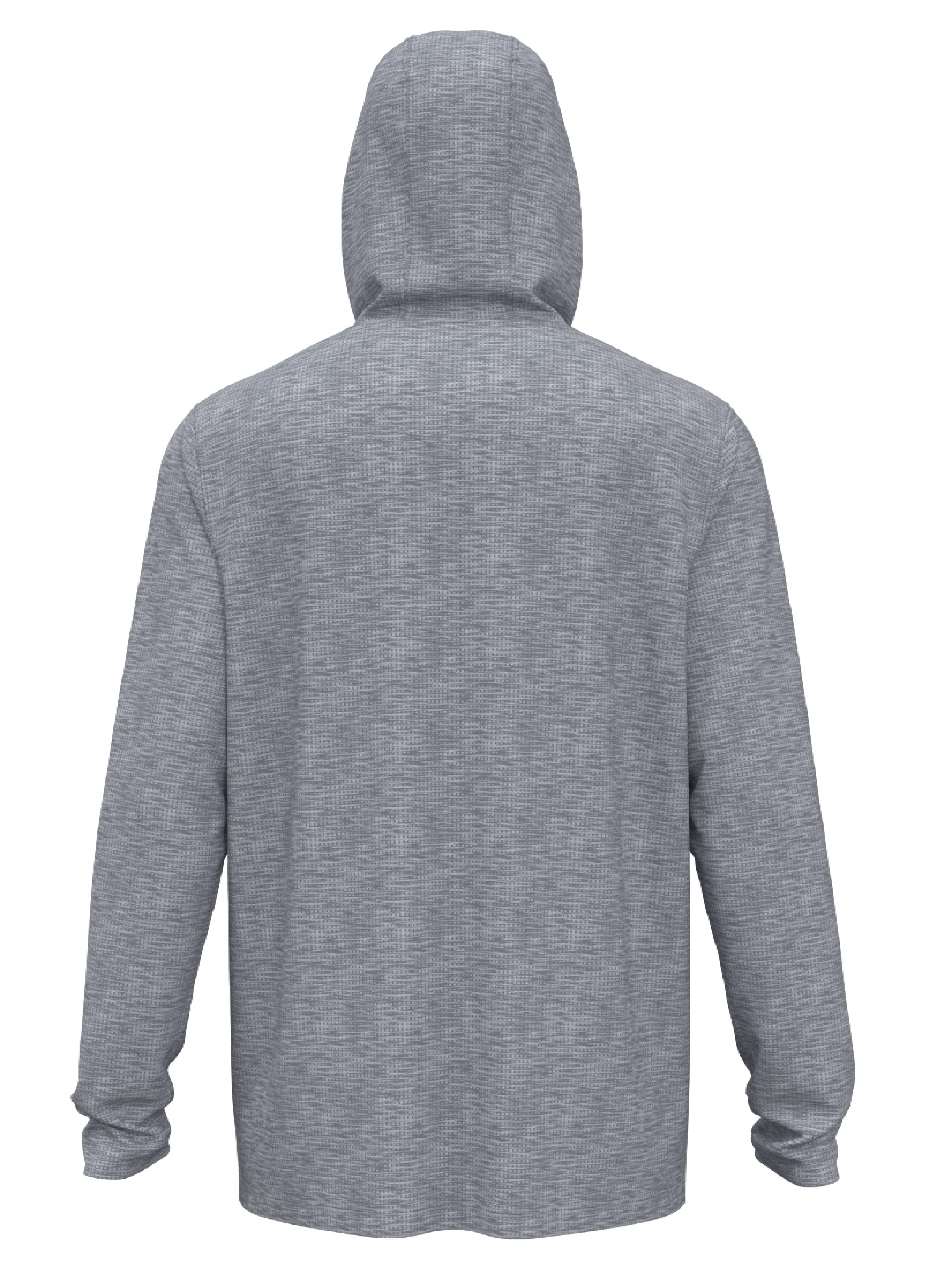 Men's Textured Coastal Hoodie - Soft & Stylish Pullover for Casual Wear, Outdoor Adventures & Layering in Cool Weather