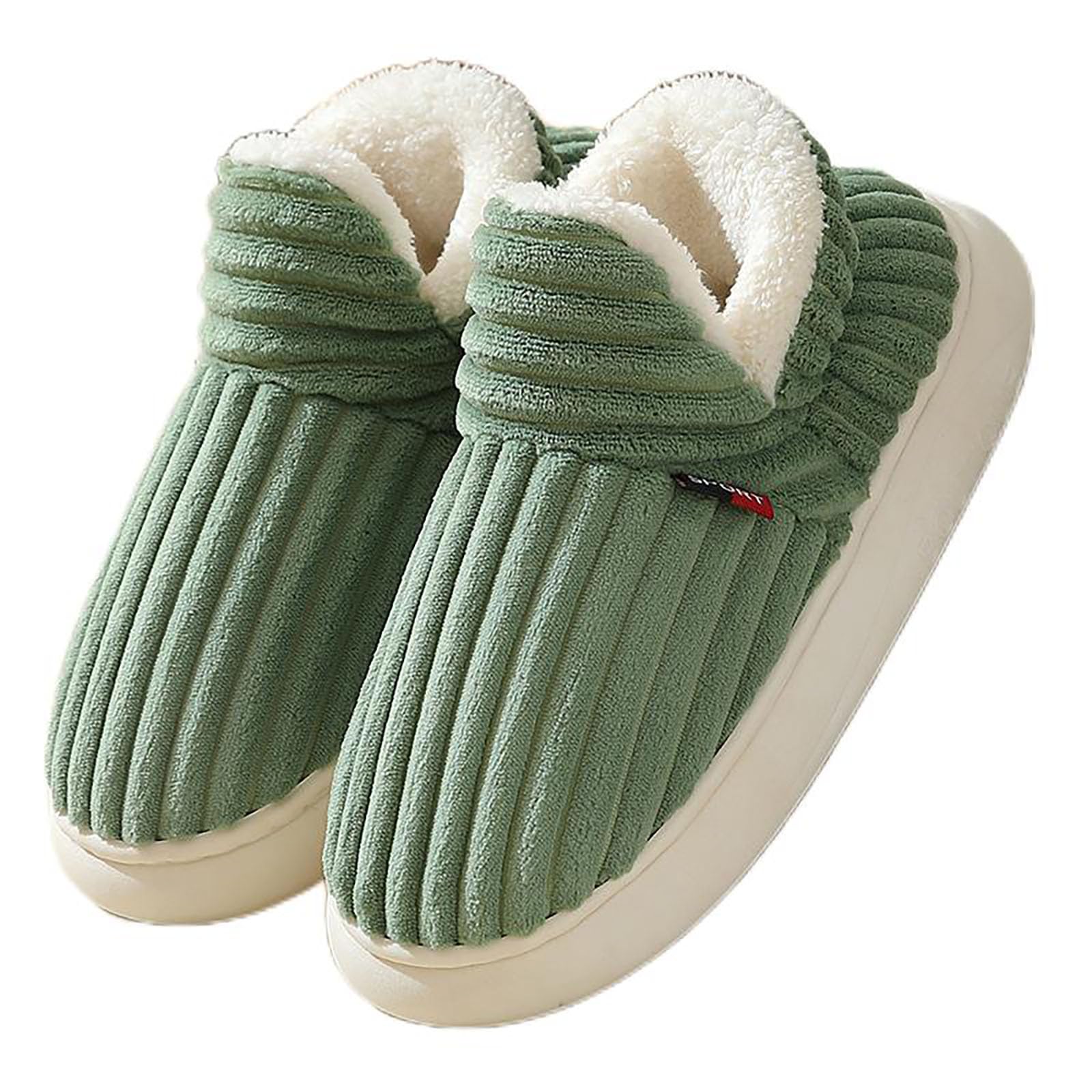 Zureto Sunmoine Cloud Slippers - Unisex Winter Cozy Fuzzy House Slippers for Men & Women | Soft Indoor/Outdoor Home Shoes for Relaxing, Lounging & Cold Weather Comfort