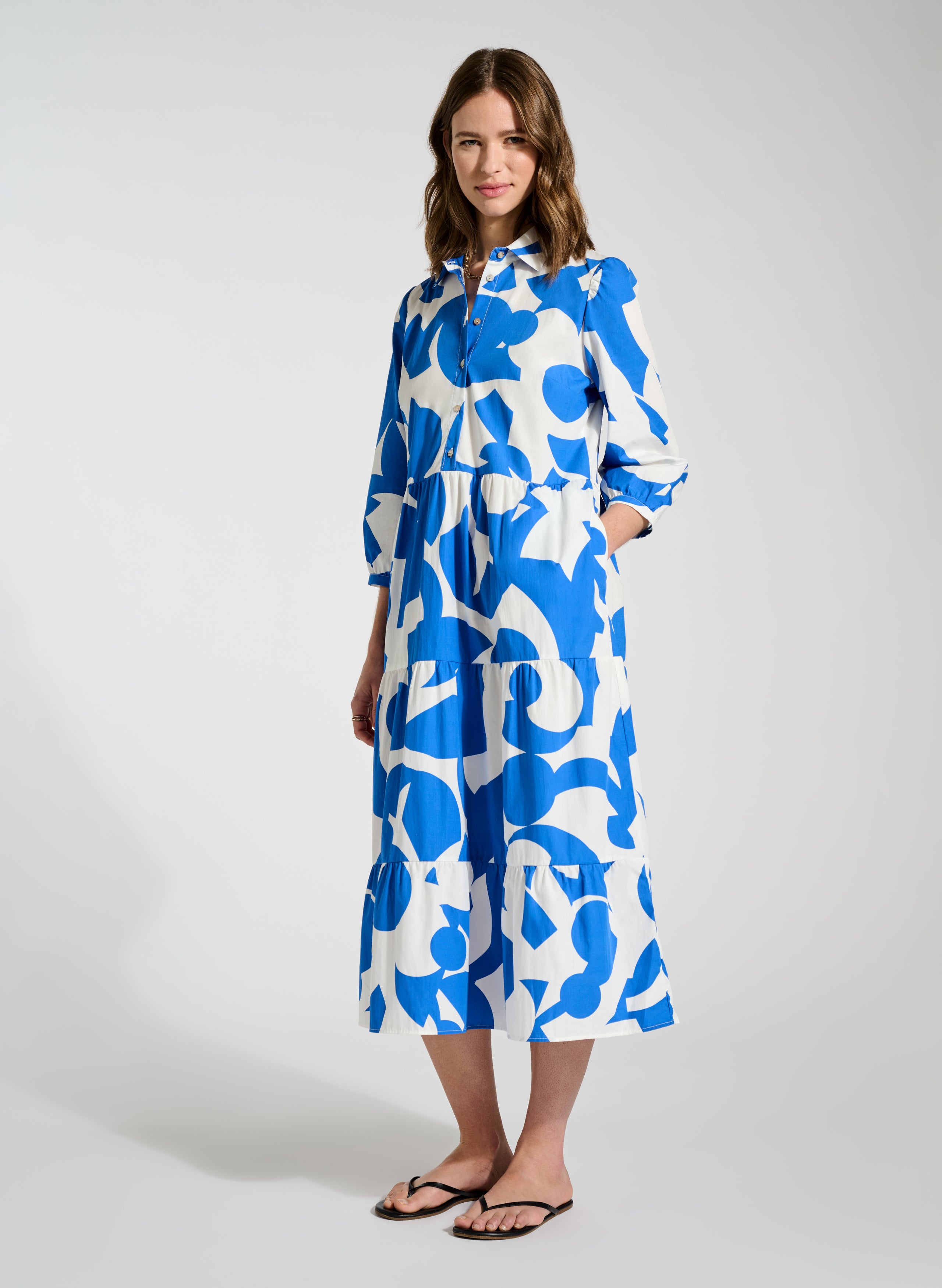 Lorena Women's Organic Cotton Summer Dress - Breathable & Comfortable Casual Sundress for Beach, Travel, and Everyday Wear