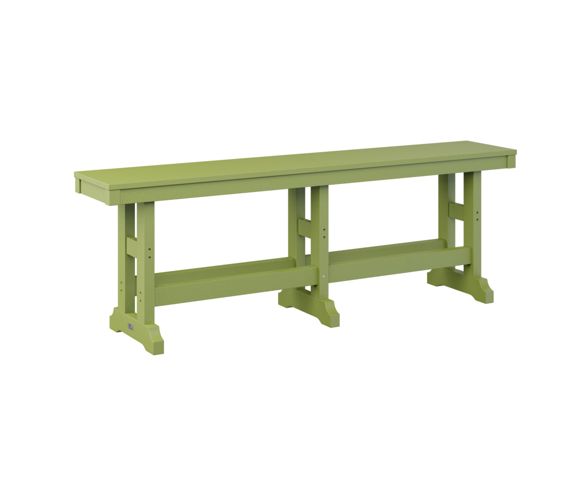 Berlin Gardens Garden Classic 66-Inch Outdoor Counter Height Bench - Perfect for Patio, Deck, Garden & Backyard Dining