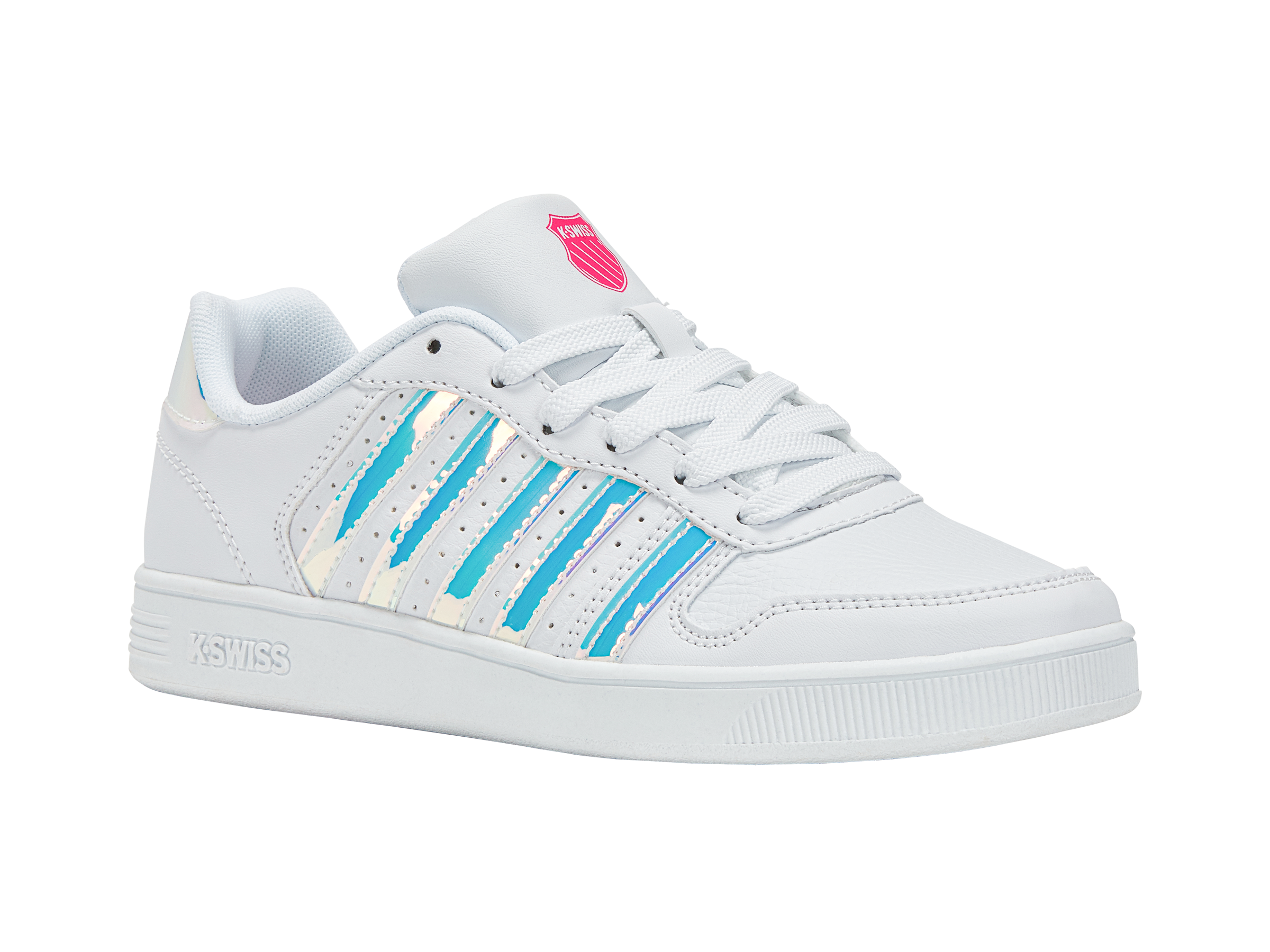Nike Court Palisades Tennis Shoes - White/Iridescent | Men's Casual Sneakers for Tennis, Running & Everyday Wear