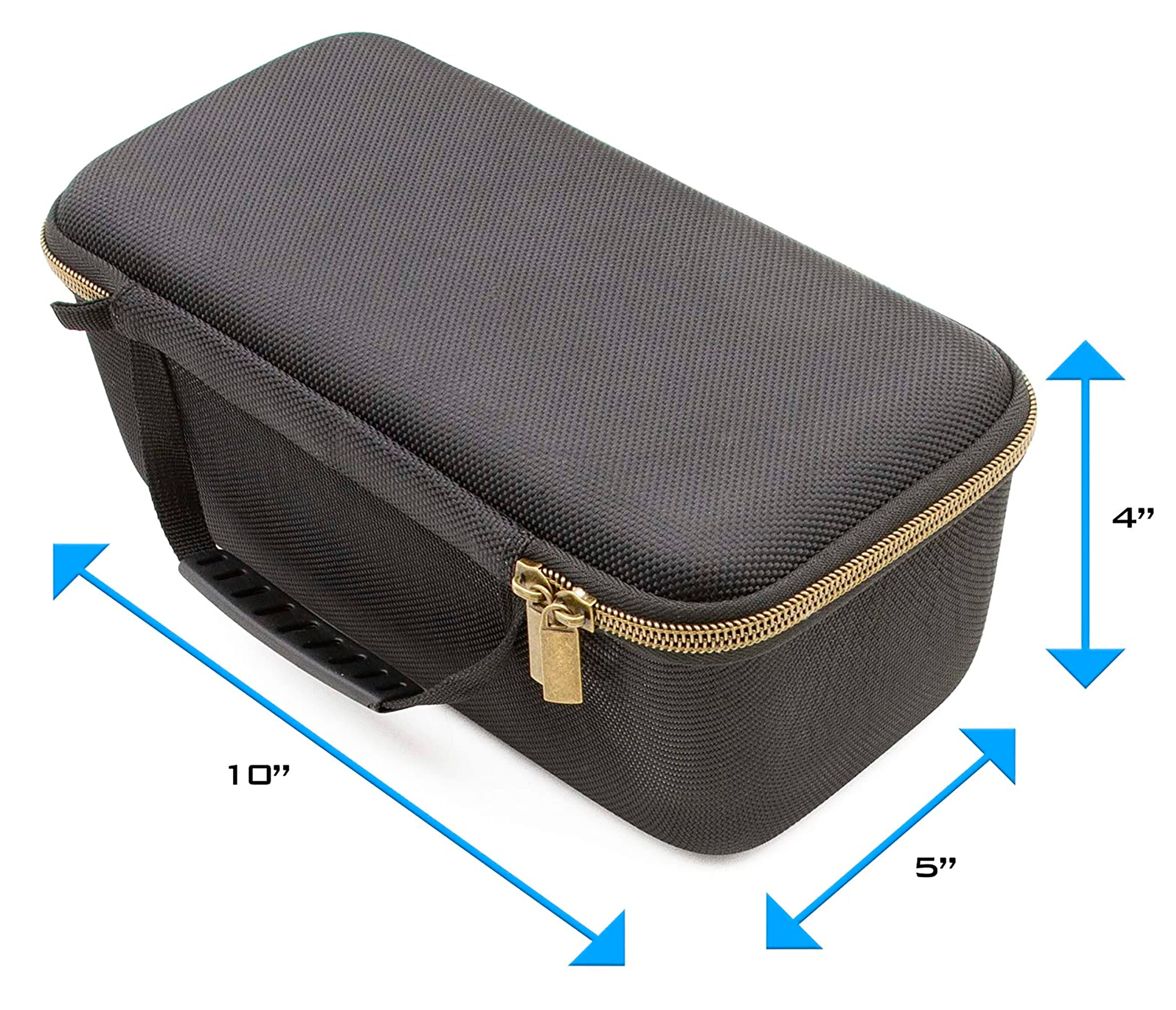 CASEMATIX Protective Carry Case for LG XBOOM Grab Portable Bluetooth Speaker - Durable Travel Cover for Will.i.am Signature Sound Speaker & Charging Accessories - Perfect for Outdoor Adventures, Beach Parties & Travel