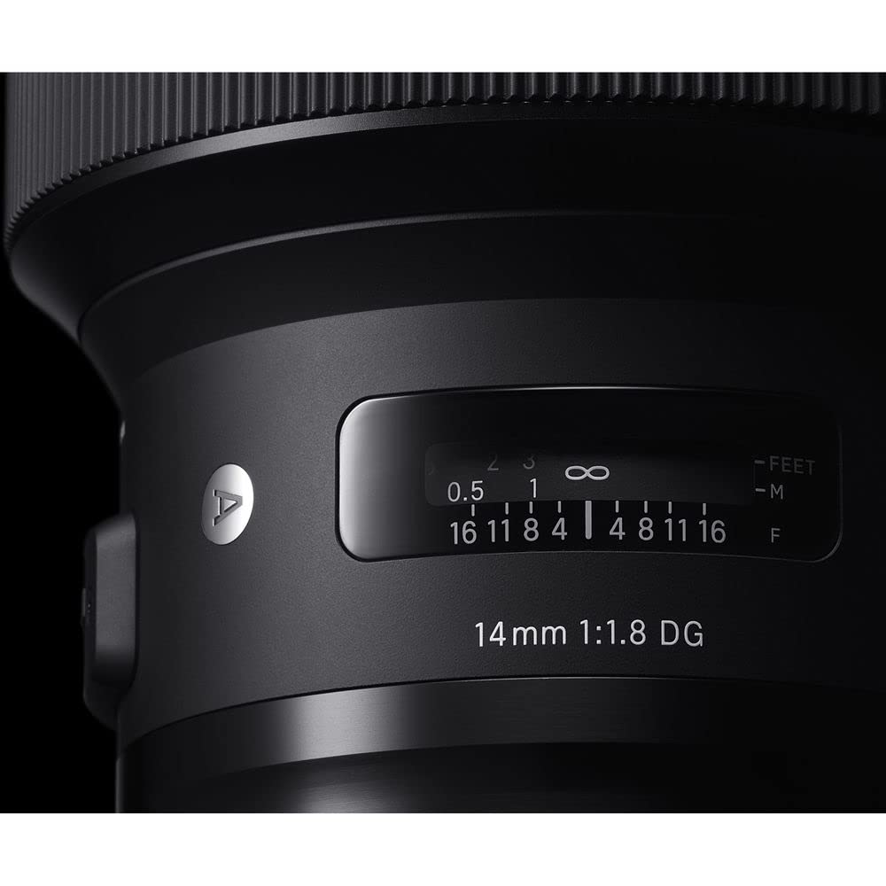 Sigma 14mm f/1.8 DG HSM Art Lens for Leica L Mount - Ultra Wide Angle Prime Lens with Lens Pouch, Cleaning Pen, Blower & Microfiber Cloth - Perfect for Landscape, Astro & Architectural Photography