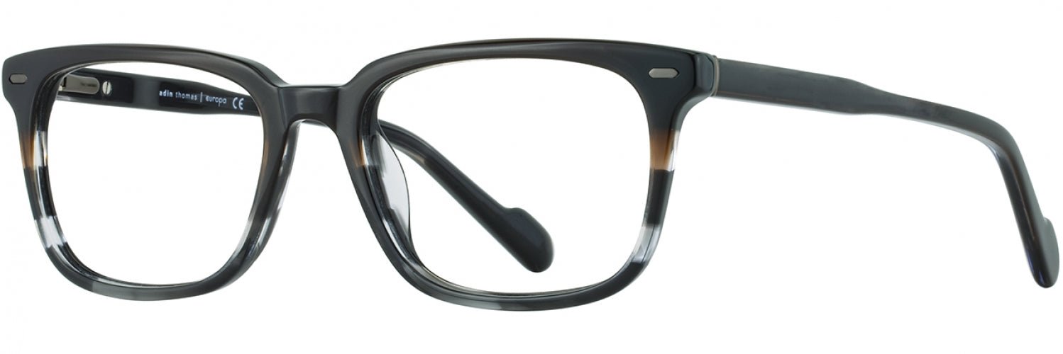 Adin Thomas AT498 Eyeglasses for Men & Women - Lightweight Metal Frame with Spring Hinges - Clear Vision for Reading, Driving & Computer Use