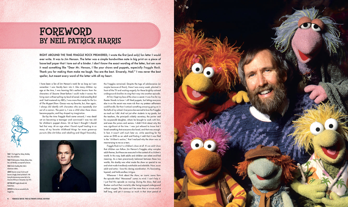 Fraggle Rock: The Ultimate Visual History Book - Jim Henson's Classic Puppet Show Art & Behind-the-Scenes Stories - Perfect for Collectors, Fans & Entertainment Lovers
