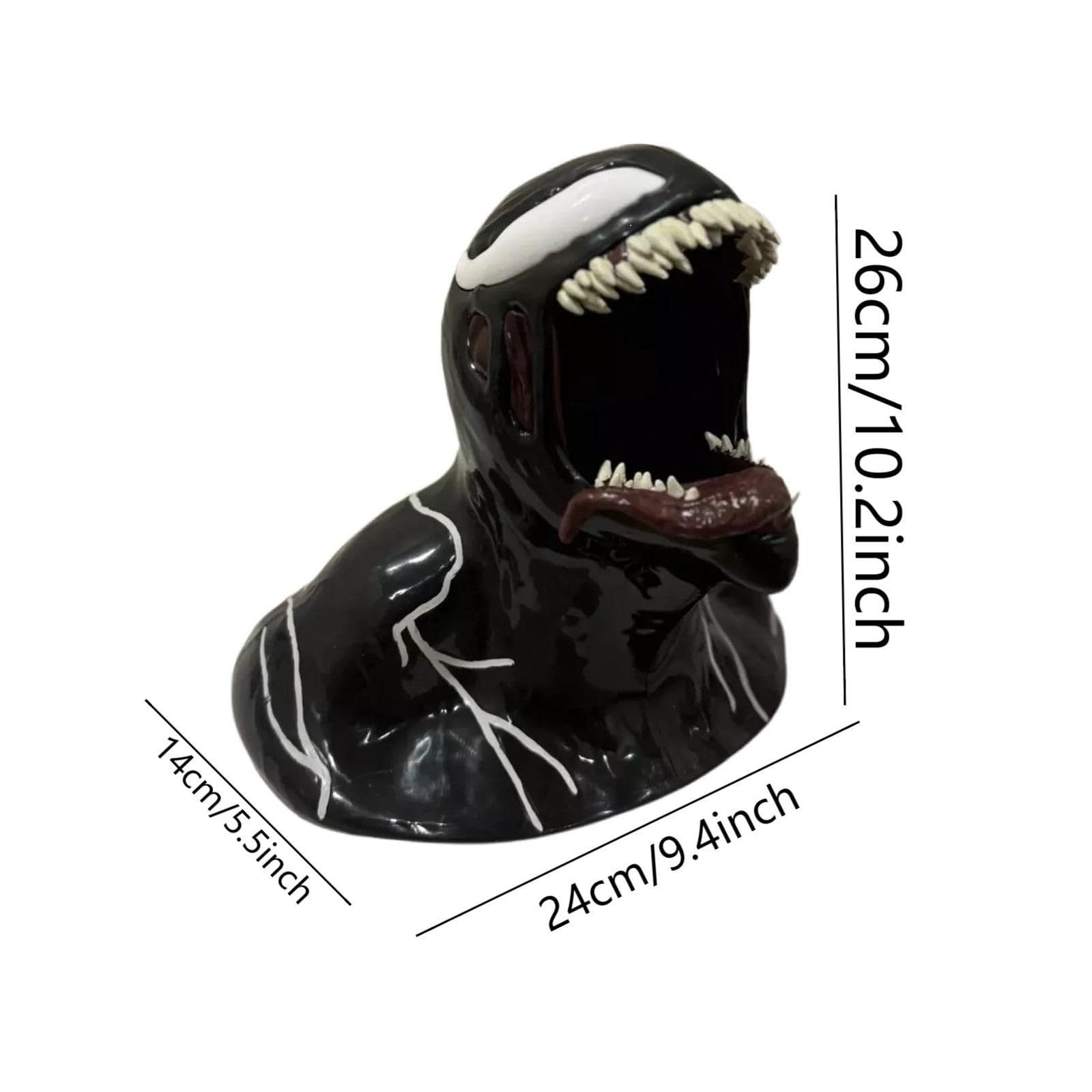 Venom The Last Dance Popcorn Bucket - Official Movie Merchandise & Venom Costume Collectible for Marvel Fans - Perfect for Movie Nights, Halloween Costumes & Superhero Parties