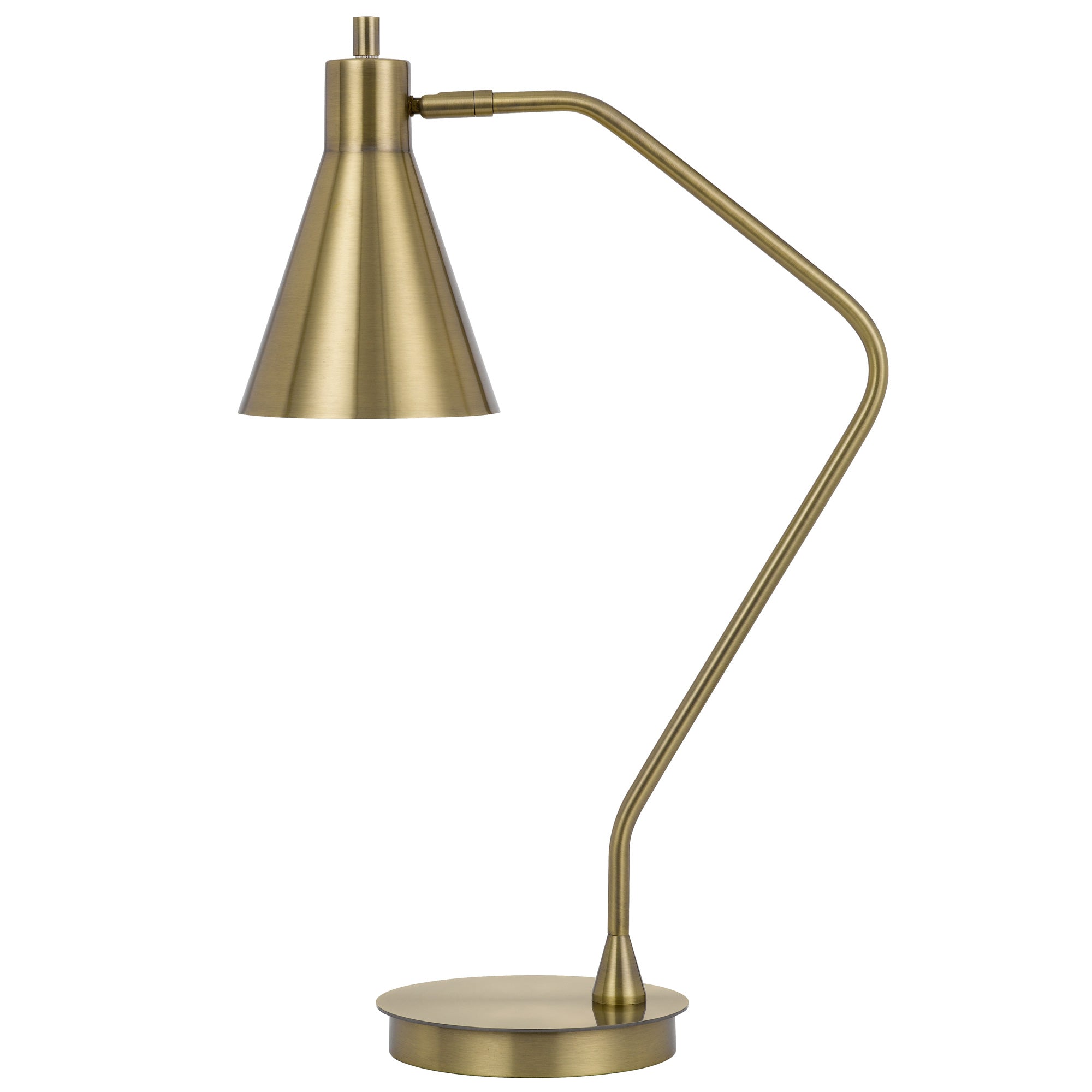 Stylish Capstone Table Lamp - Modern LED Bedside Lamp for Living Room, Bedroom & Office - Perfect for Reading, Decor & Ambient Lighting