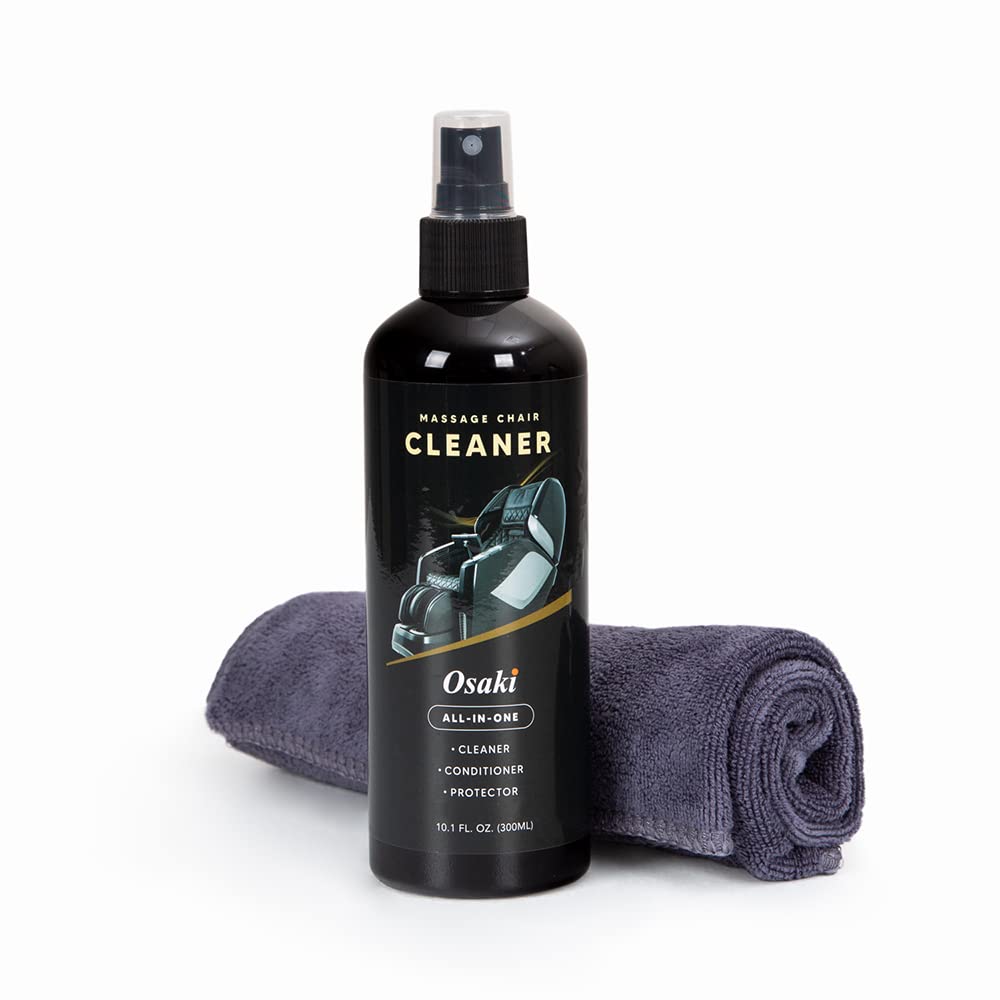 Osaki All-in-One Leather Cleaner and Conditioner for Chairs, Sofas & Car Seats – Deep Cleans, Restores & Protects Leather Furniture