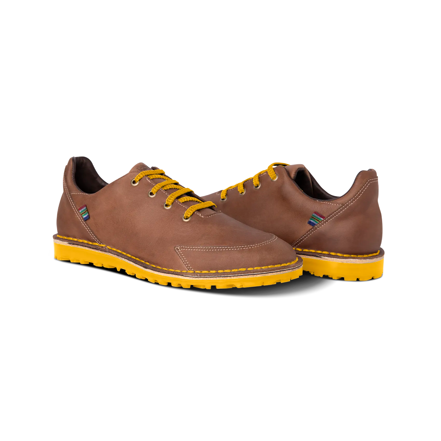 Veldskoen Vilakazi Loft Golf Shoes - Comfortable Men's & Women's Casual Golf Sneakers with Yellow Sole | Perfect for Golfing, Walking & Outdoor Activities