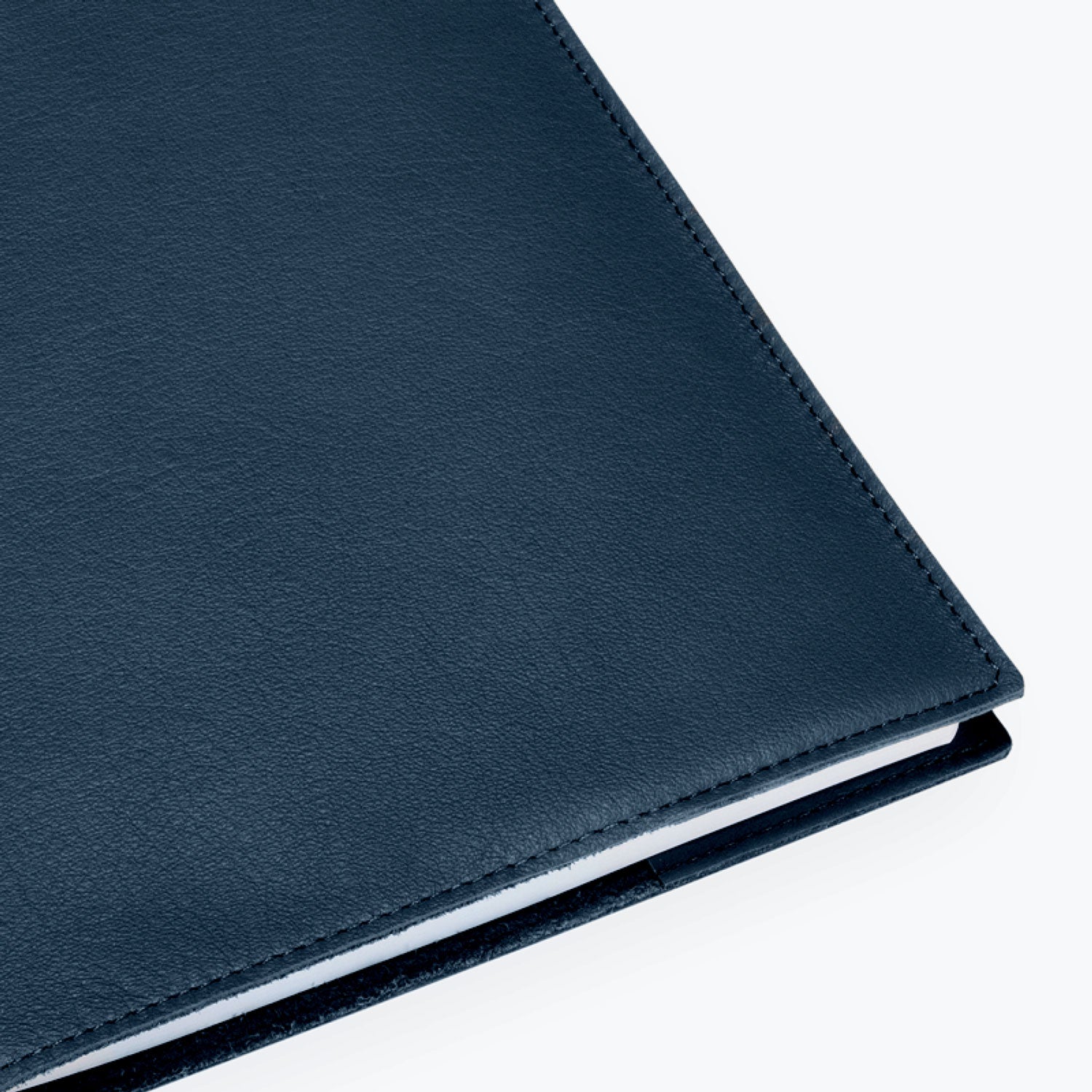 Premium Leather Notebook by Bookbinders Design - Navy Blue Classic Journal for Writing, Note Taking & Gift Giving