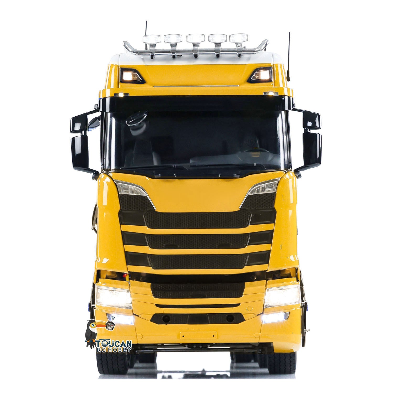 1:14 Scale 770S 5-Axle 10x10 Metal Chassis RC Hydraulic Dump Truck with Remote Control Crane & Roll Off Dumper - Frsky XE Lite RC Construction Vehicle Model for Off-Road Play & Professional Simulation