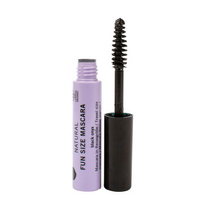 Benecos Natural Fun Size Mascara - Black | Vegan & Cruelty-Free | Perfect for Everyday Wear & Travel