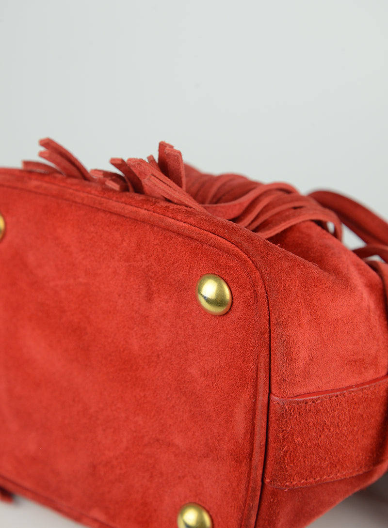 Saint Laurent Emmanuelle Red Leather Crossbody Bag - Luxury Designer Handbag for Women, Perfect for Parties, Date Nights & Special Occasions