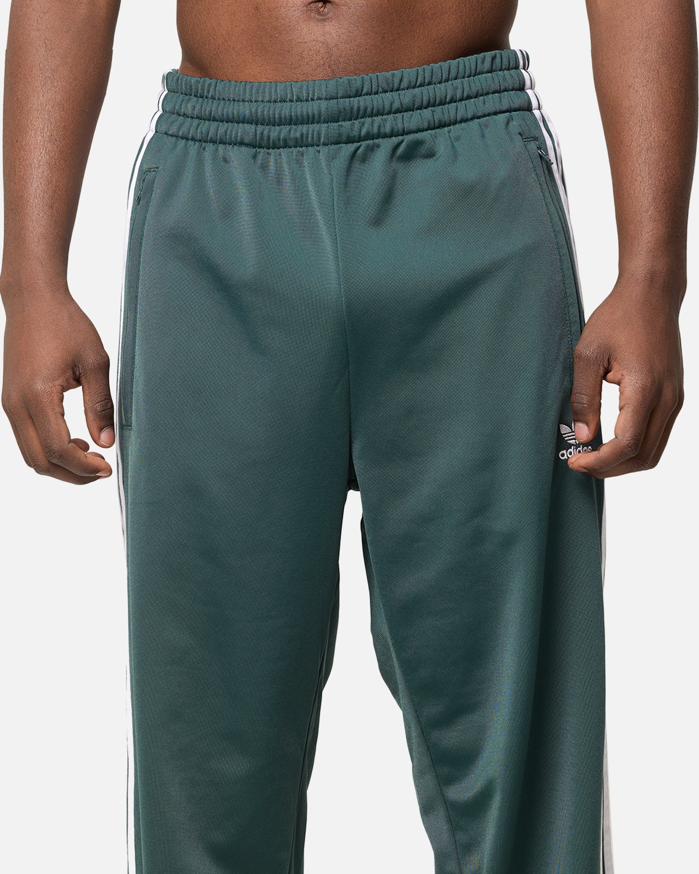 Adidas Firebird Trackpants for Men - Mineral Green Retro Joggers | Vintage-Inspired Athletic Pants for Running, Gym & Casual Wear