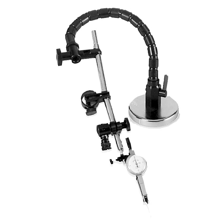 Original Flexbar® on Disc Mag Base - High Precision Magnetic Tool Holder for Machining & Metalworking | Ideal for Lathe, Milling, and Grinding Workstations