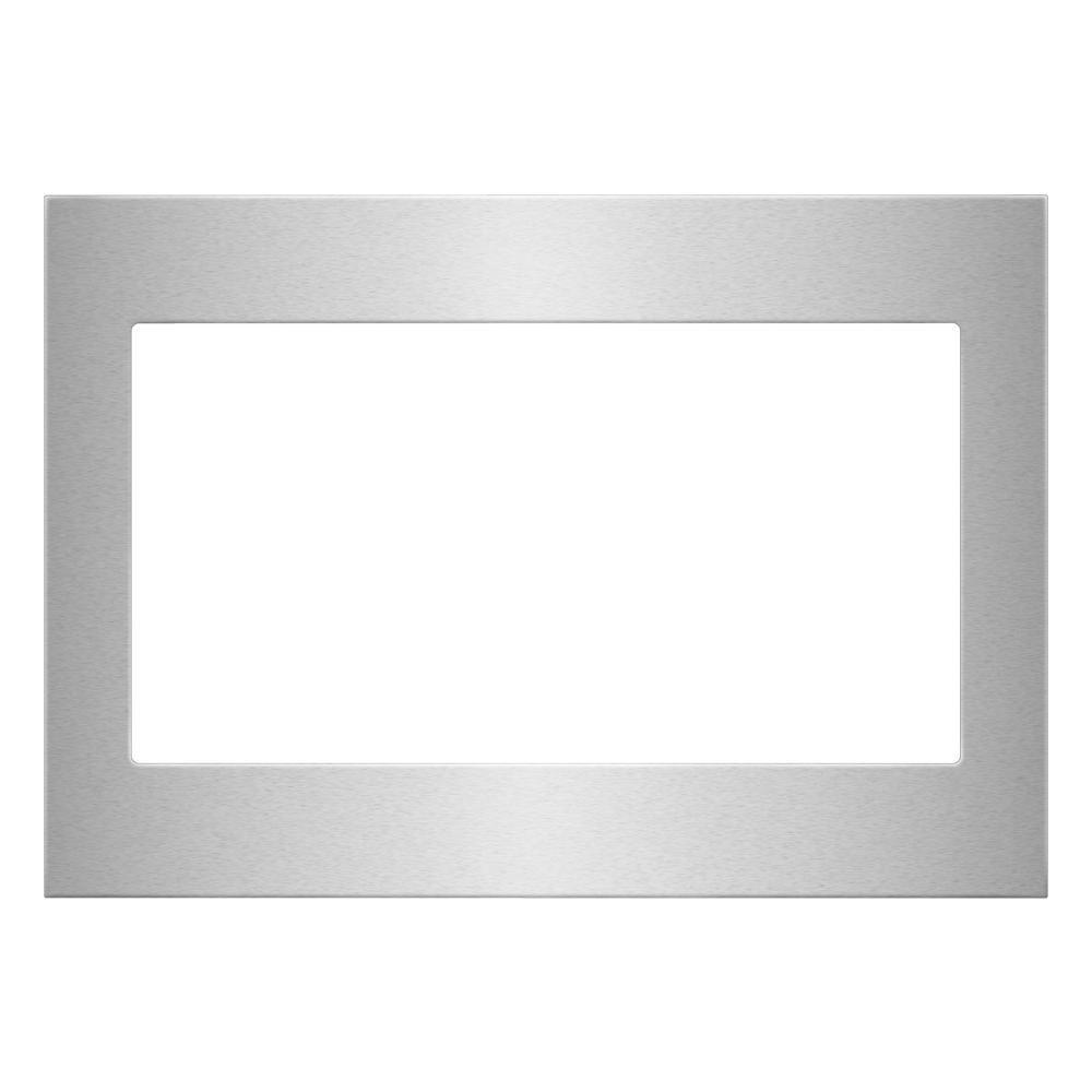 Amana MTK1627PZ 27-Inch Stainless Steel Trim Kit for 1.6 Cu Ft Countertop Microwave - Perfect for Kitchen Remodeling & Built-In Microwave Installation