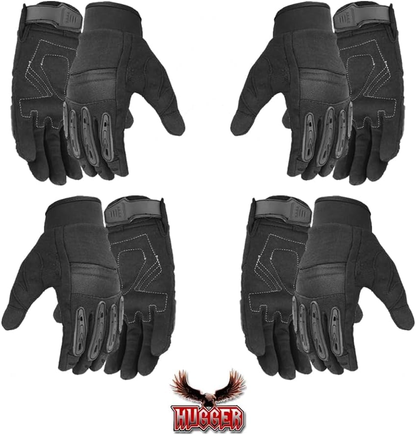 Men's Air Cooled No Sweat Knit Motorcycle Gloves - Extreme Comfort & Breathable for Police & Riding - Perfect for Long Rides & Hot Weather