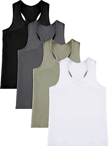 White, Olive, Grey, Black