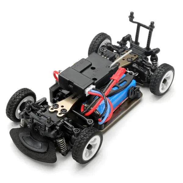WLtoys K989 1/28 Scale 2.4GHz 4WD Alloy Chassis Brushed RC Car - Ready-to-Run (RTR) Remote Control Vehicle for Indoor Racing, Backyard Drifting & Hobby Enthusiasts