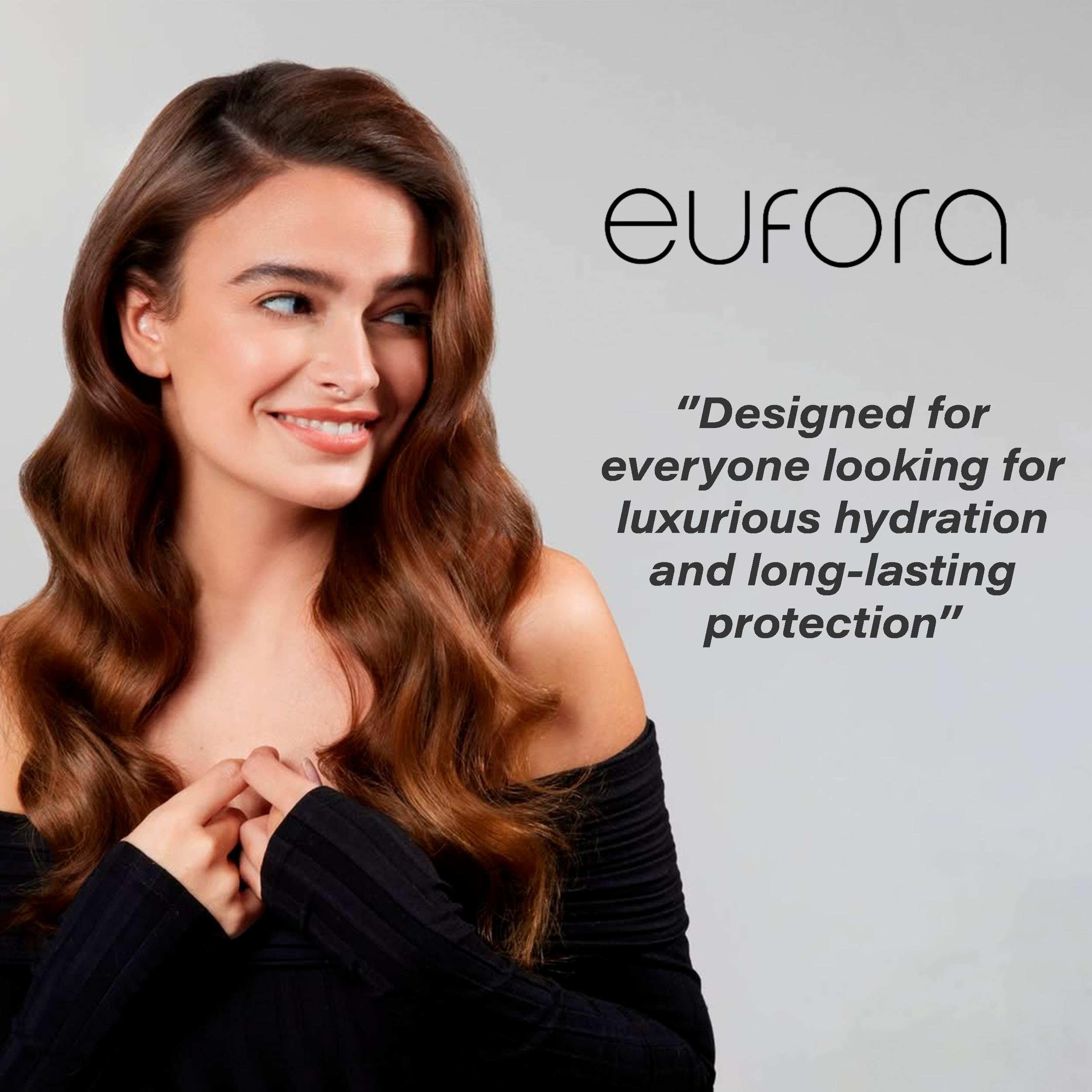 Eufora Beautifying Elixirs Moisture Intense Conditioner 36oz | Deep Hydrating Hair Treatment for Dry & Damaged Hair | Salon-Quality Leave-In Conditioner for Smooth & Shiny Hair at Home