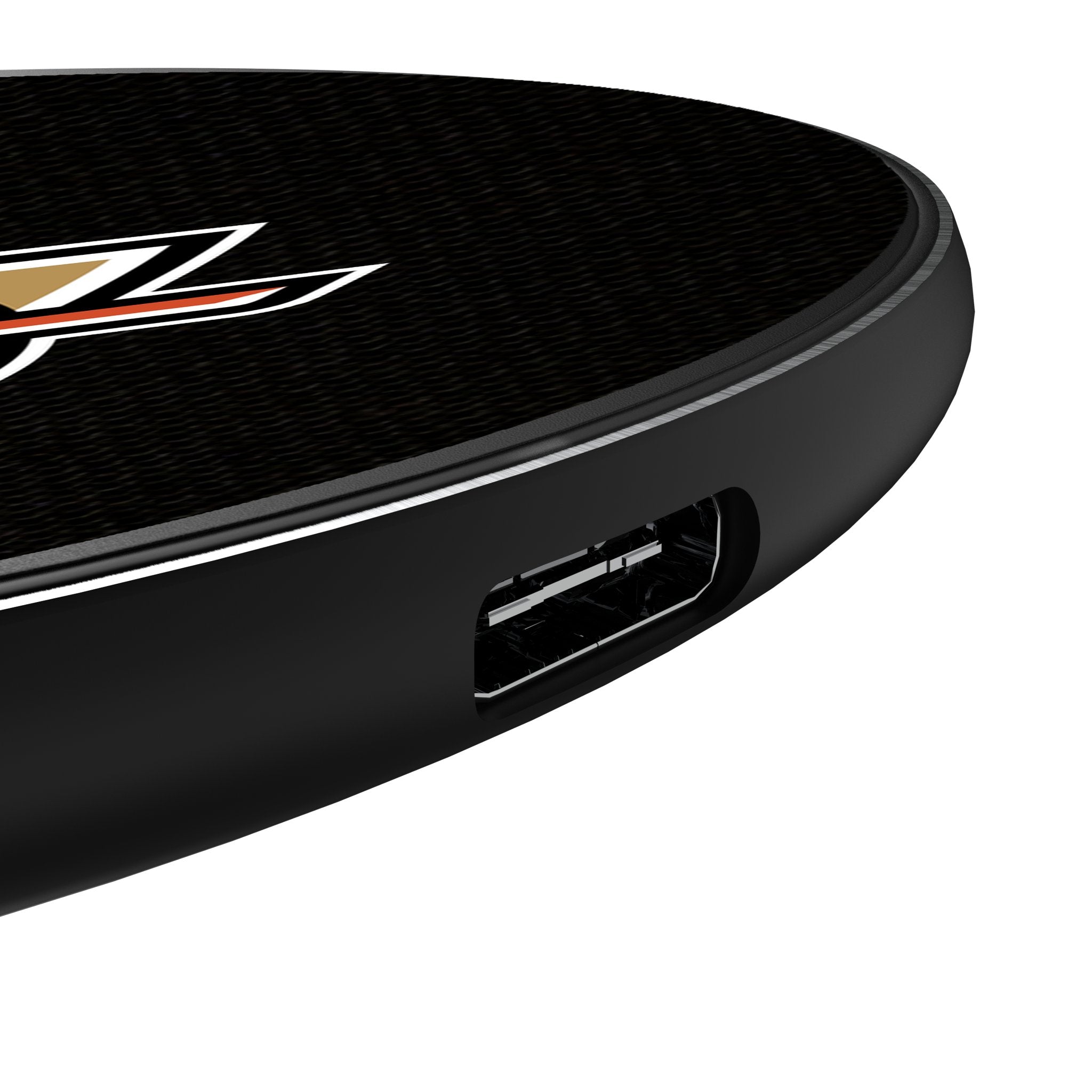 Anaheim Ducks NHL Team Logo 15W Fast Wireless Charger - Perfect for Home, Office & Car Use