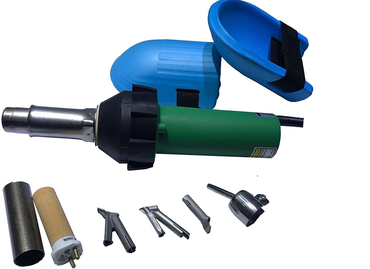 1600W Hot Air Gun with Speed Nozzles - High Power PVC Heat Gun for Plastic Welding, Shrink Wrapping, DIY Crafts & Home Repairs