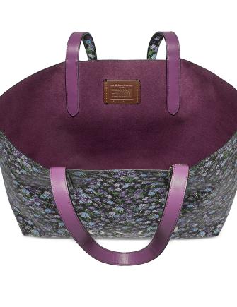Coach Floral Highline Tote Bag for Women - Stylish Designer Handbag with Floral Print, Perfect for Work, Travel & Everyday Use