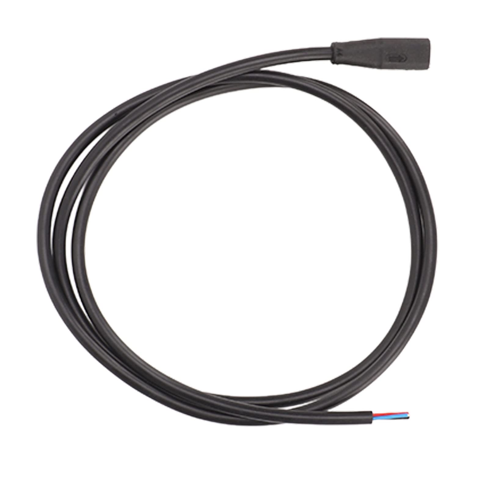 Uxsiya E-Bike Extension Cable - 3 Pin Female to Female Rubber Cable for Electric Bike Modification - Perfect for DIY E-Bike Upgrades & Accessory Installations