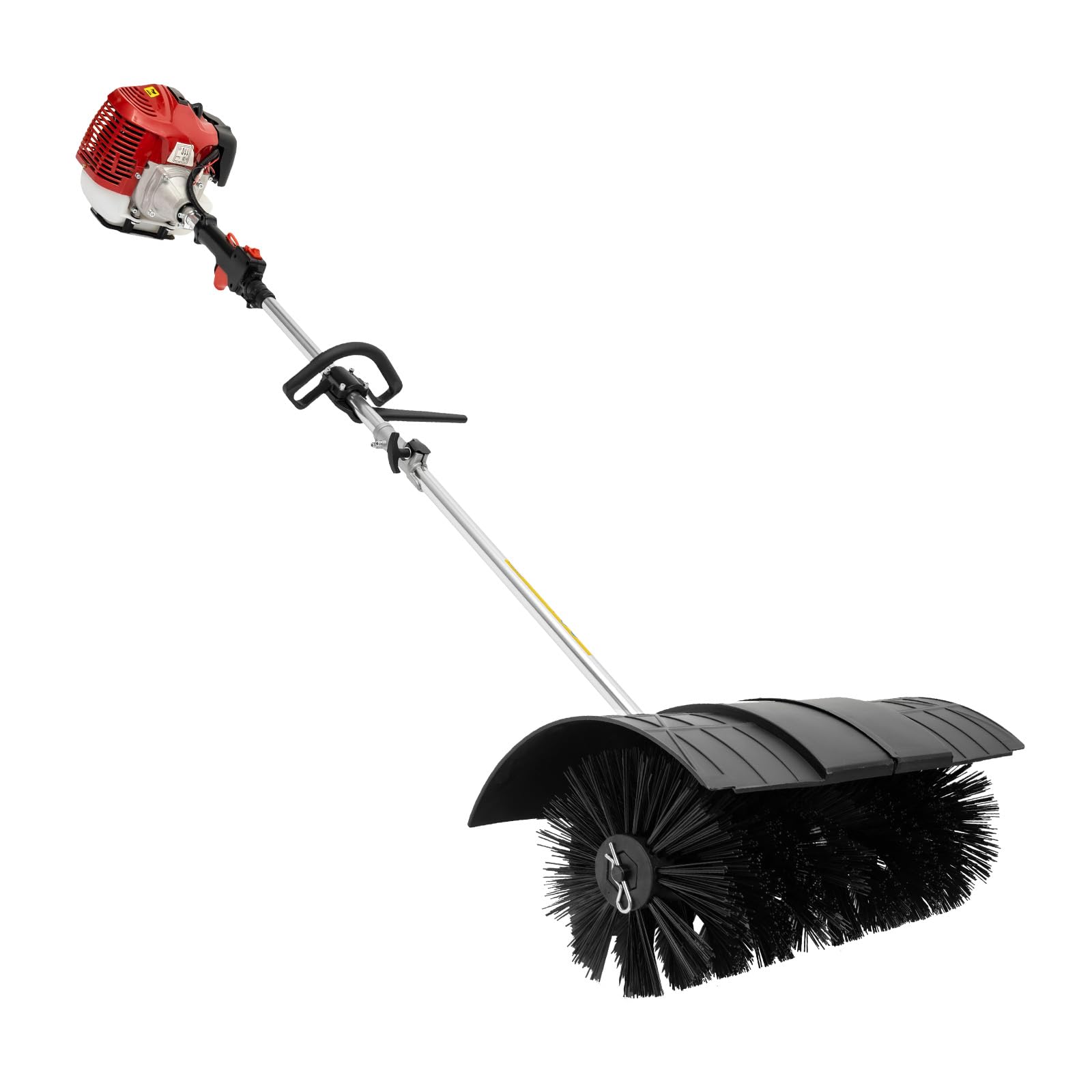 52CC Gas Powered Broom - 2 Stroke Single Cylinder Grass Handheld Sweeper for Artificial Turf (1.7kw) | Ideal for Cleaning Artificial Grass, Sports Fields, Driveways & Street Maintenance