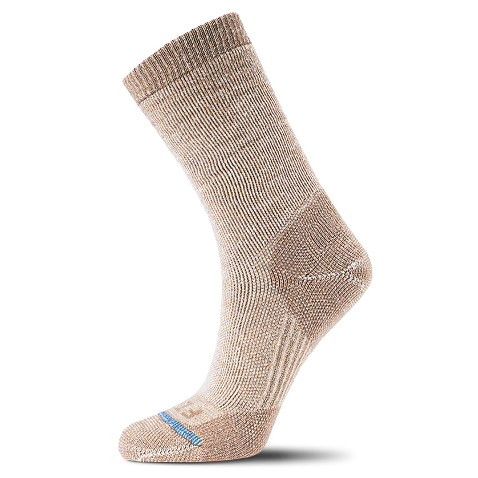 FITS Medium Rugged Crew Socks for Men & Women - Merino Wool, Breathable, Odor-Resistant, Durable & Comfortable for All-Day Wear - Perfect for Hiking, Running & Outdoor Activities