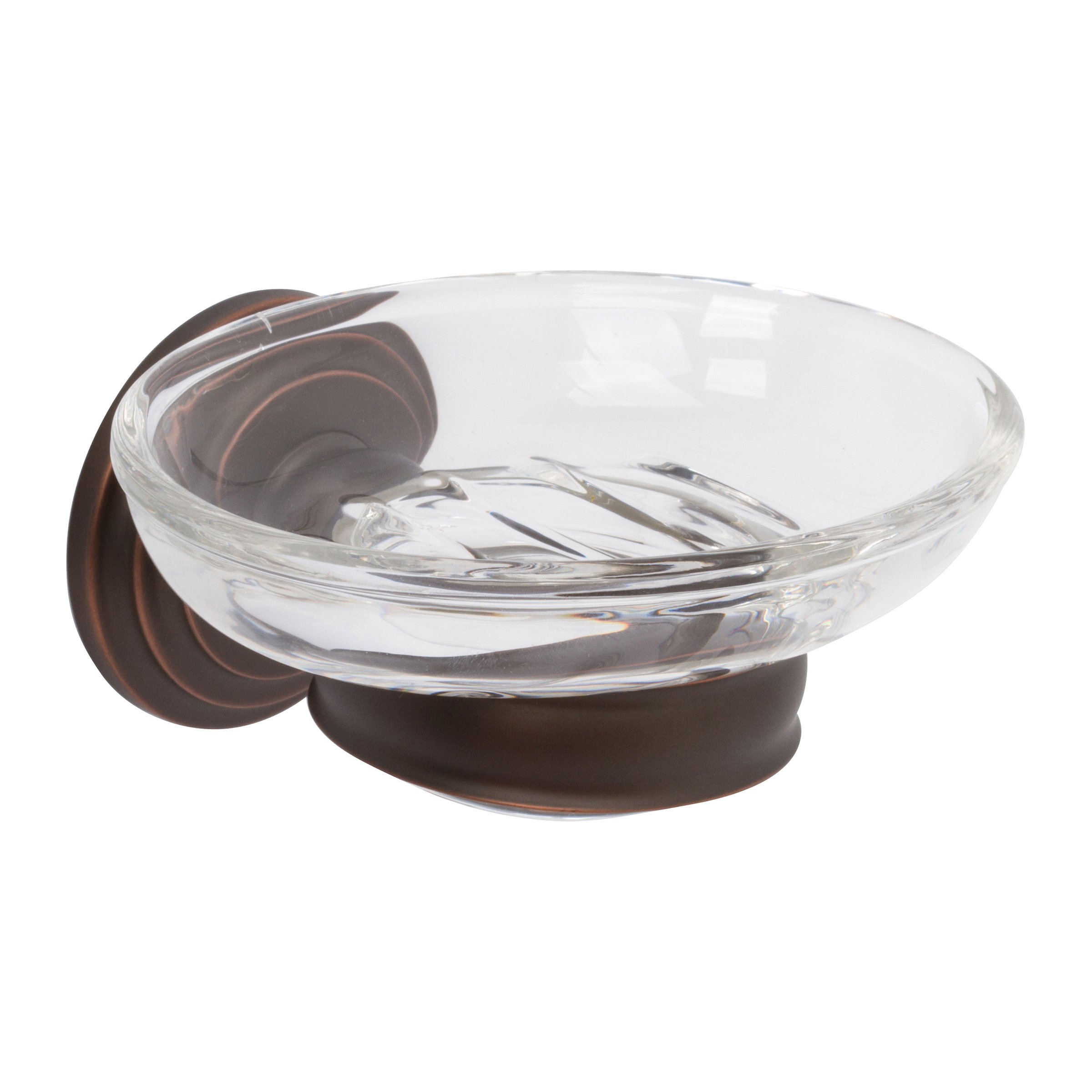 Ginger 1115/ORB Chelsea Soap Dish in Oil-Rubbed Bronze Finish - Elegant Bathroom Organizer for Showers, Vanities & Spa Decor
