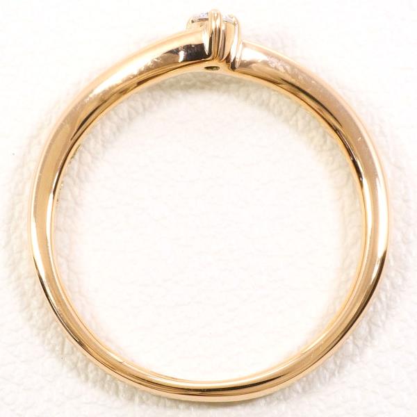 4℃ K10PG Diamond Ring for Women - Elegant 10K Rose Gold Plated Band with Sparkling Stones | Perfect for Engagement, Wedding, Anniversary & Special Occasions