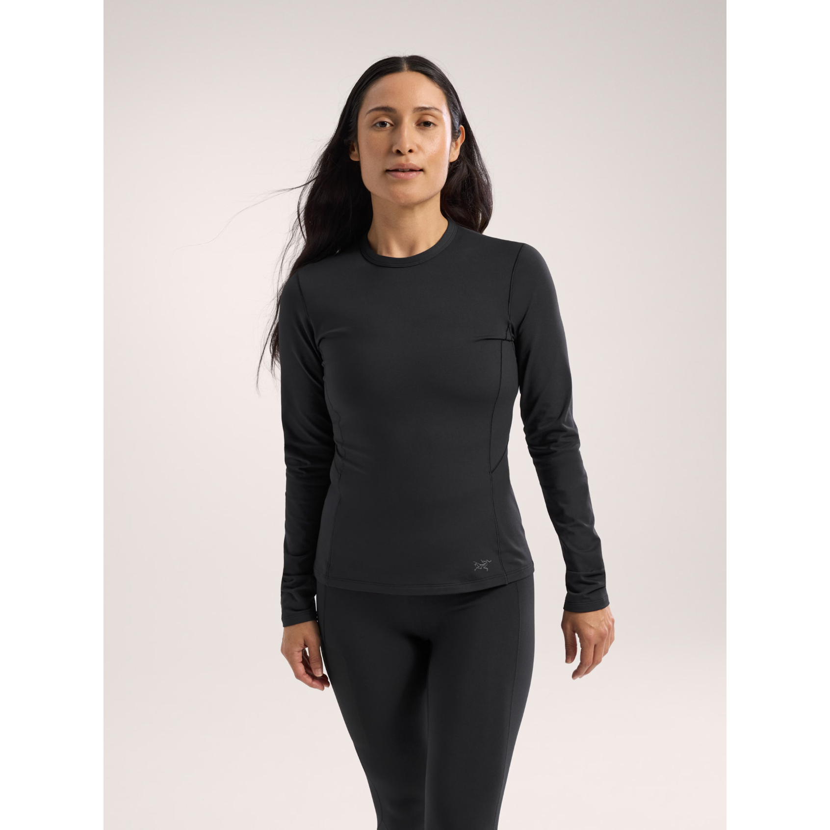 Arc'teryx Women's Rho Crew Neck Long Sleeve Baselayer - Warm Thermal Shirt for Hiking, Skiing & Outdoor Activities